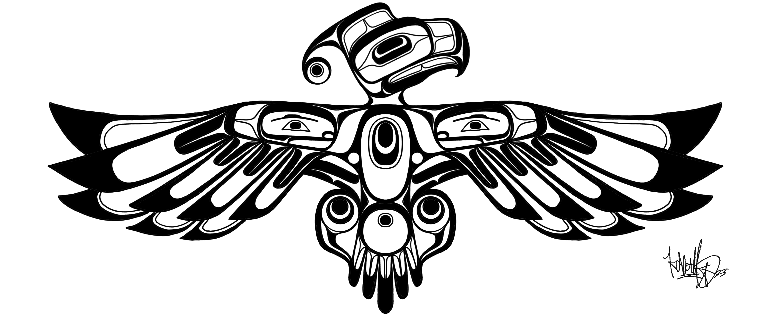 Indigenous Iron Construction Thunderbird