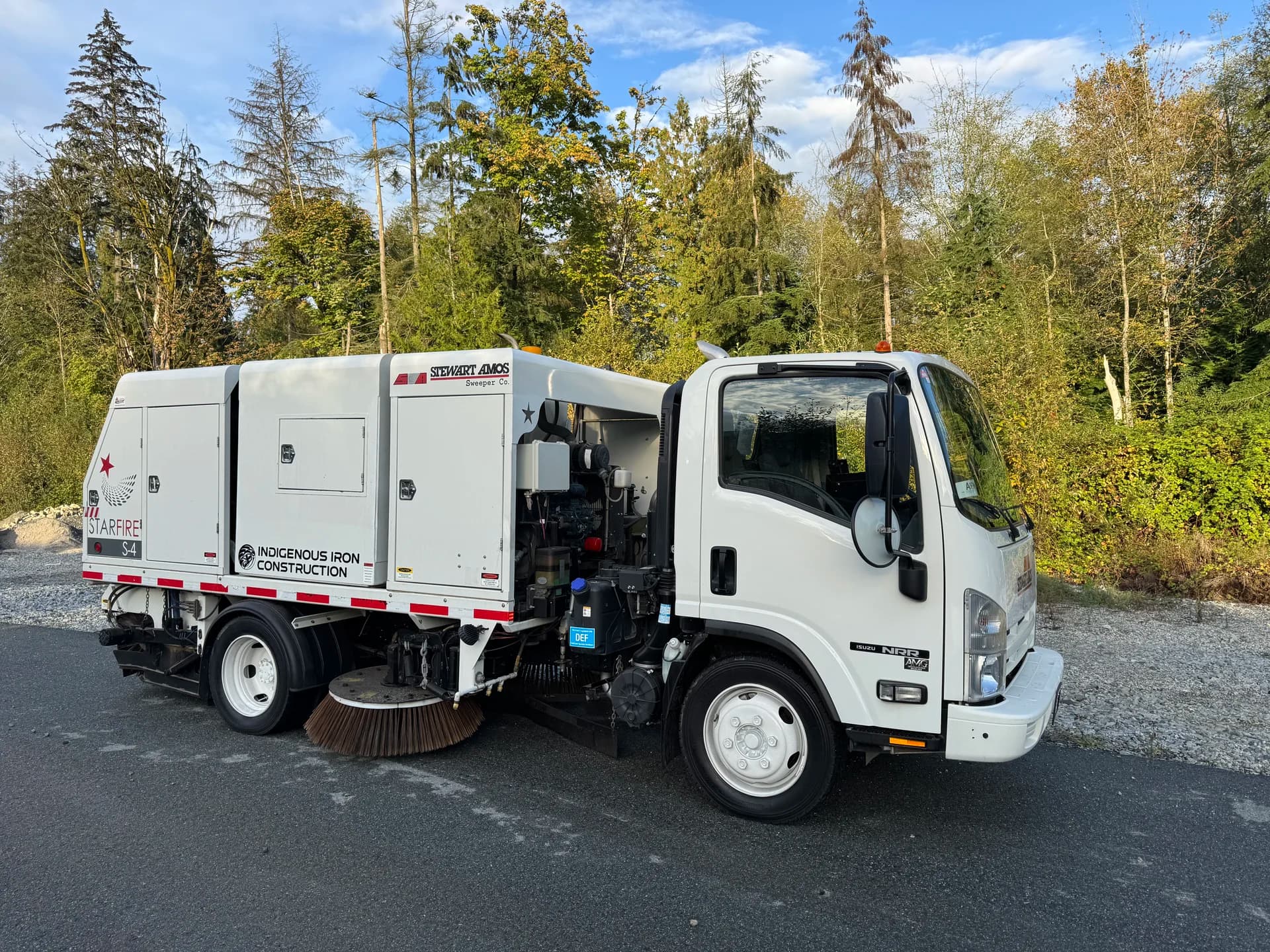 Street Sweeping - Indigenous Iron Construction